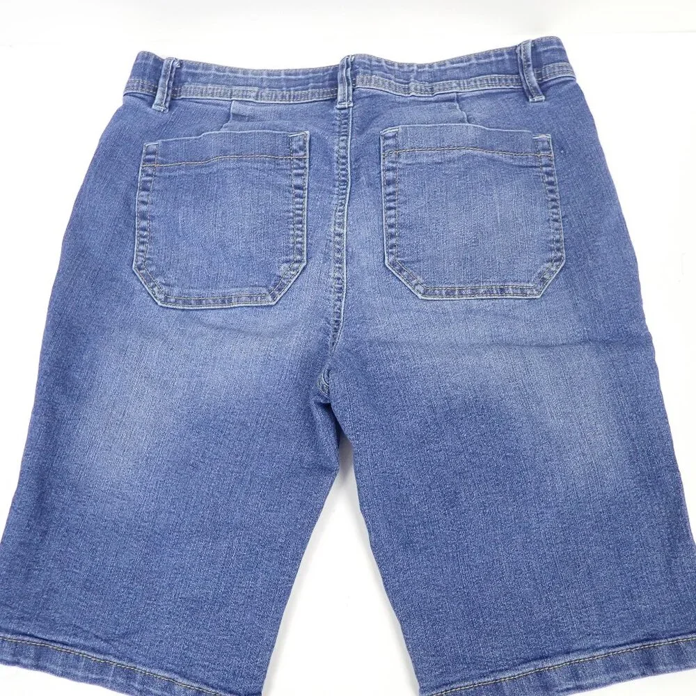 Curve appeal denim shorts